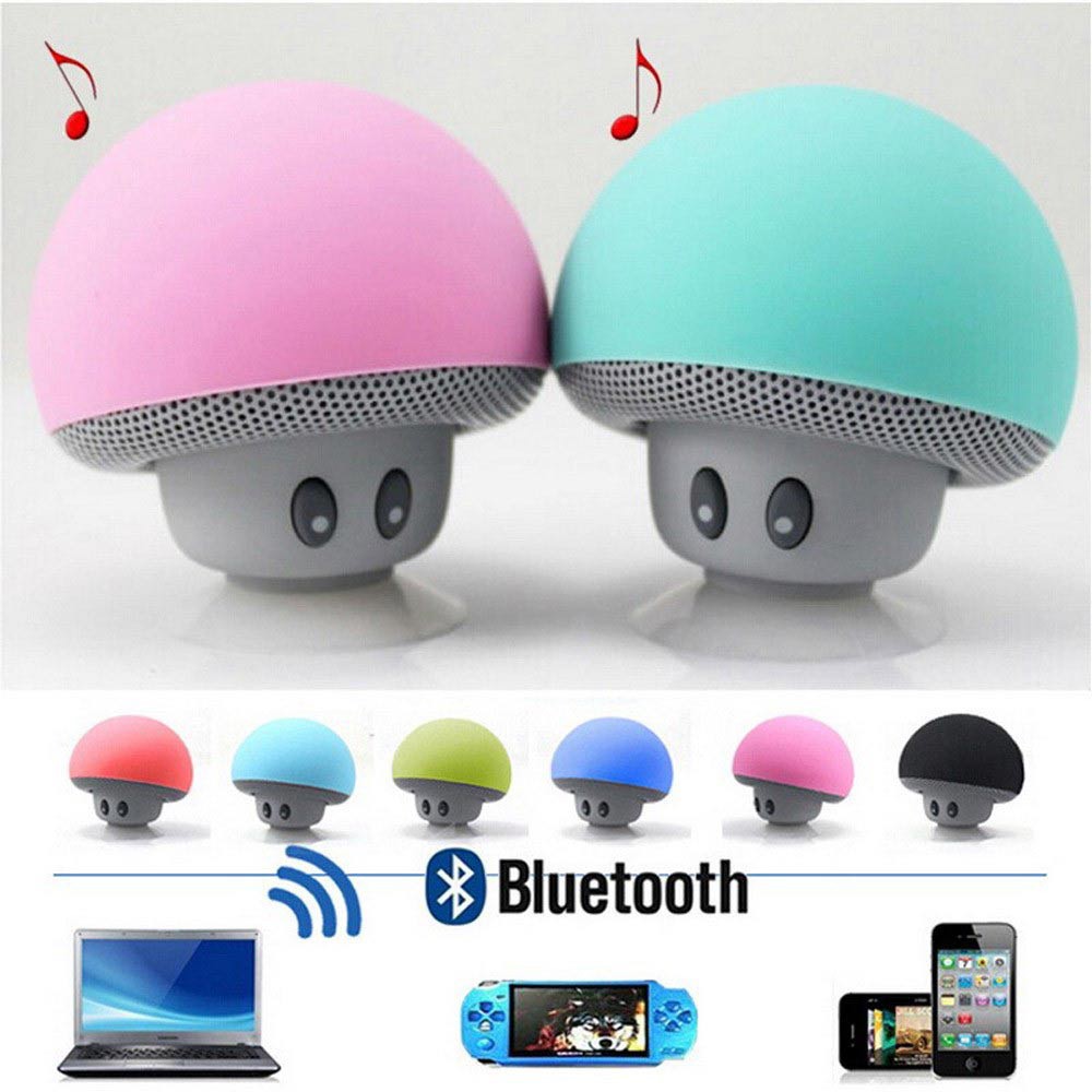 mini mushroom bluetooth speaker