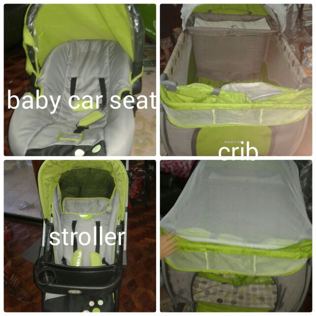 baby 1st stroller with car seat