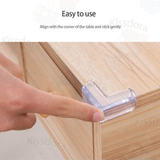 Kissdora Furniture Edge protector transparent table corner protector #7