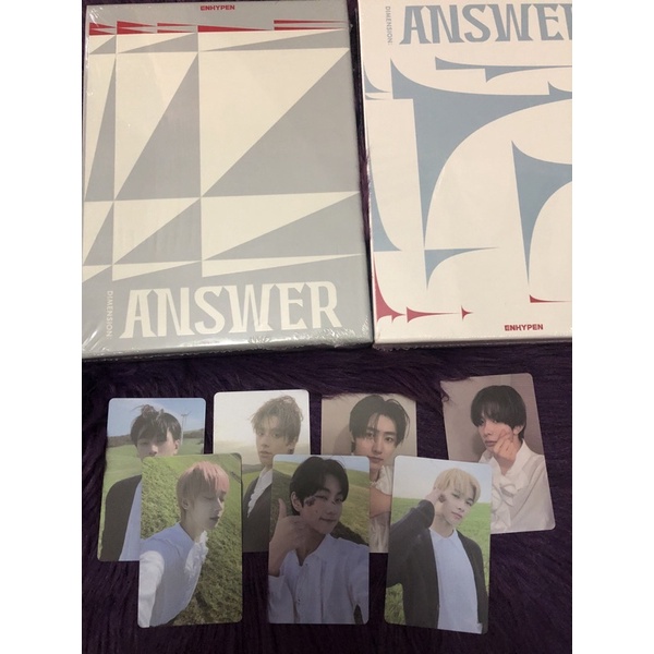 [ON HAND] Enhypen Dimension: Answer With Powerstation Lucky Draw ...