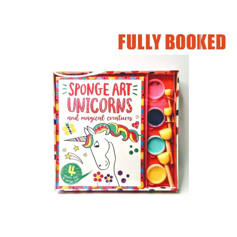 Sponge Art Unicorns and Magical Creatures (Papaerback) by Igloo Books