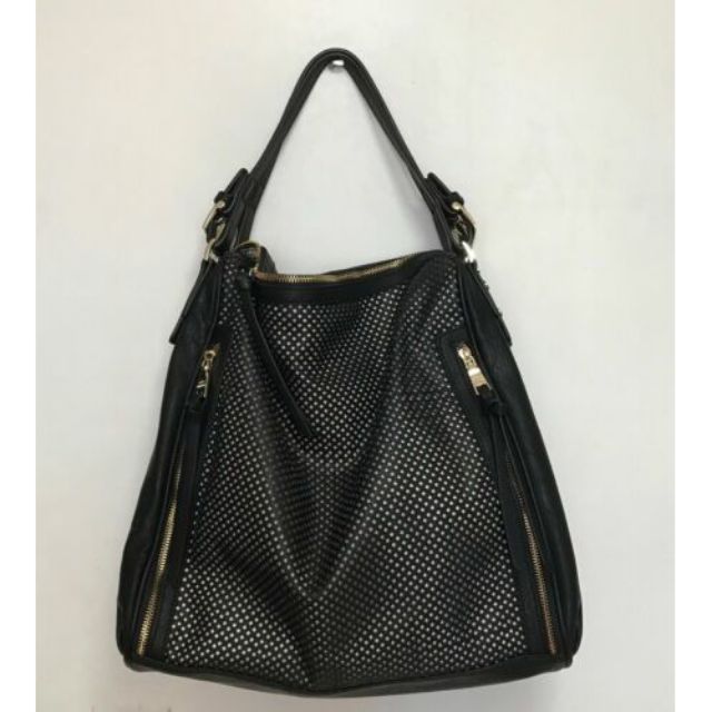 steve madden black hobo bag