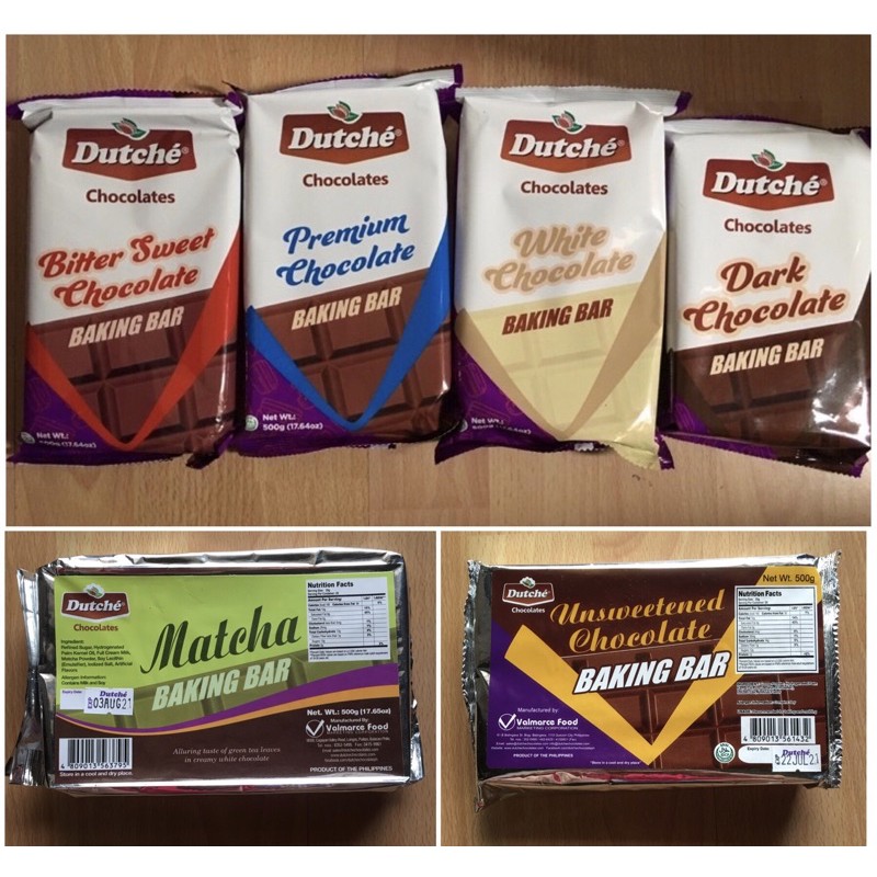 Dutche Chocolates Baking Bar Shopee Philippines
