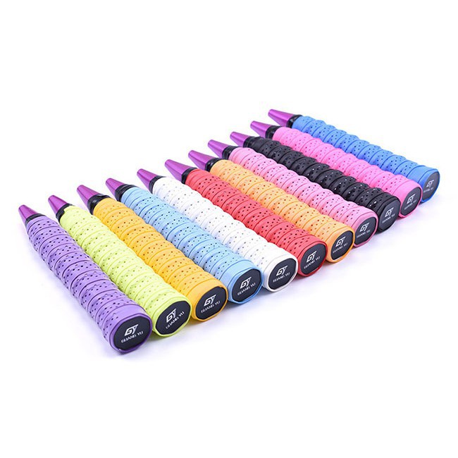 Langning 5/10/15 Pack Tennis Badminton Racket Overgrips for Anti-slip and Absorbed Moisture Grip Multicolor 