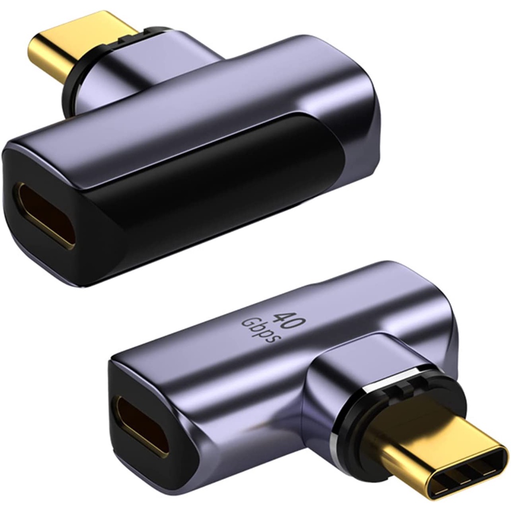 USB C Adapter(2 Pack ElbowV2),24 Pins Type C Connector