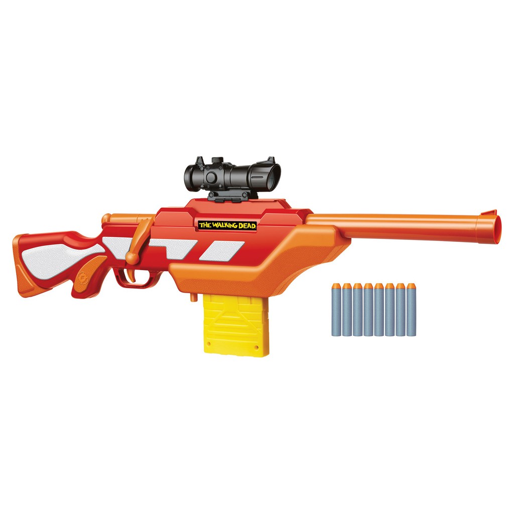 Buzz Bee Toys Air Warriors The Walking Dead Andrea's Rifle Dart Gun F4 for sale online