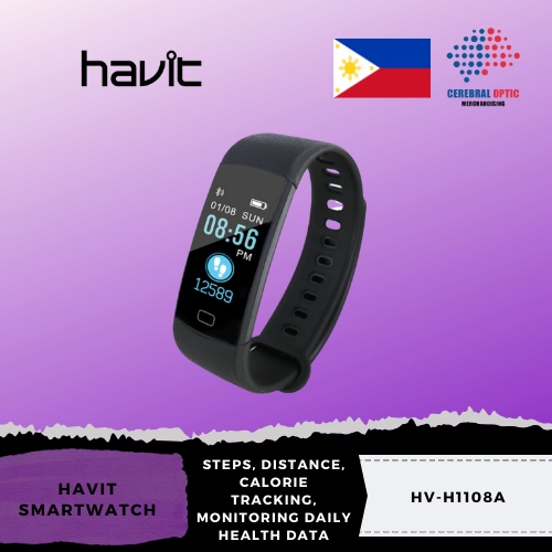 HAVIT SMARTWATCH (H1108A) (OLD PACKAGING) Shopee Philippines
