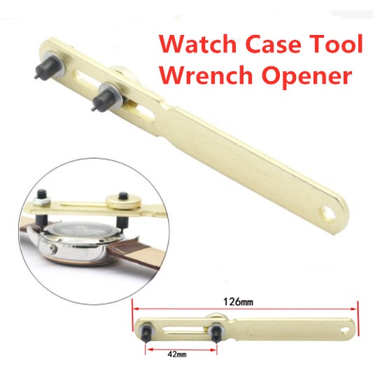 1pc Watch Back Case Cover Opener Adjustable Remover Repair W