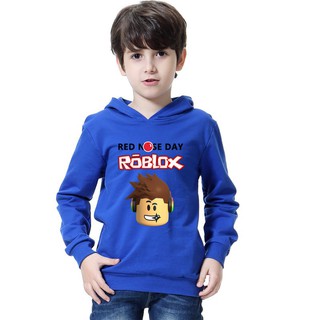 Baby Clothes Kids Girls Boys Hoodie Roblox Red Nose Day Long Sleeve Sweatshirt Shopee Philippines - red nose day roblox print girls boys fleece lined cotton sweatshirt fadcover