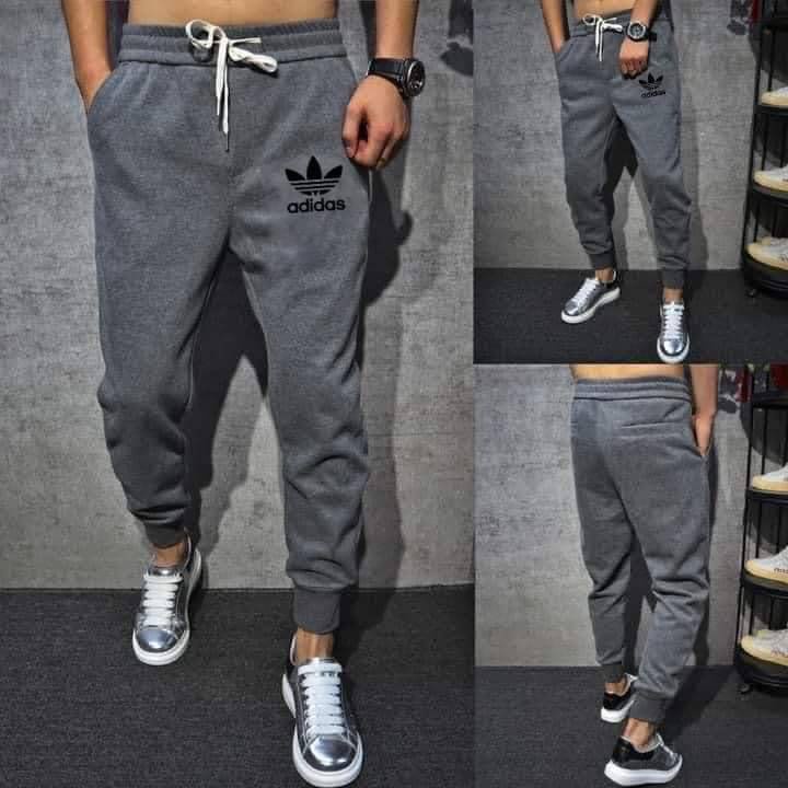 Korean Jogger Pants (ADIDAS INSPIRED PRINT) | Shopee Philippines