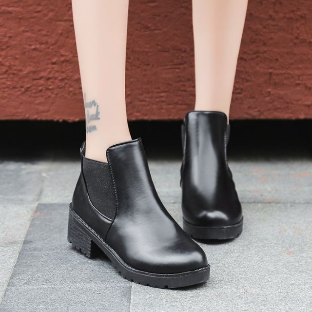 black womens casual boots
