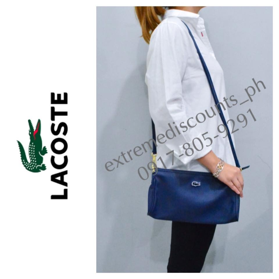 LACOSTE CLASSIC SLING BAG | Shopee 