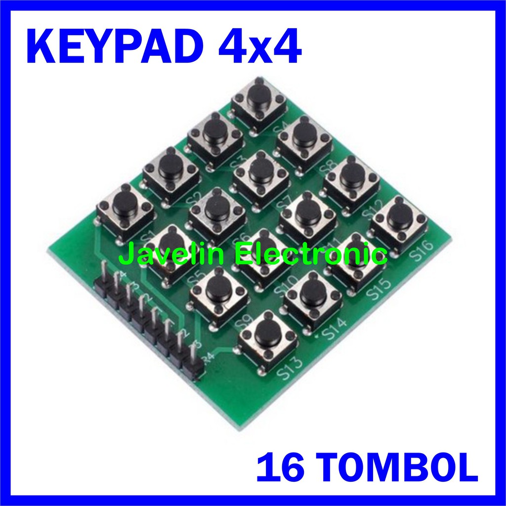 4x4 Keypad Module - Push Button Module - Button -tact Switch For ...