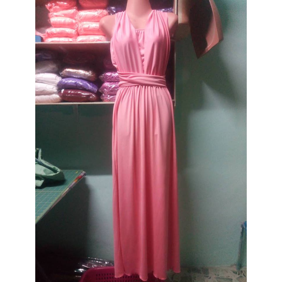 pomelo pink infinity dress