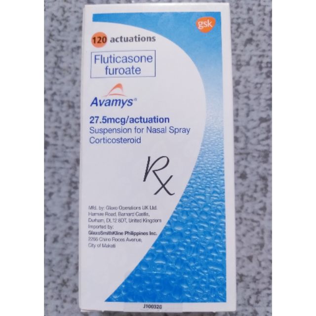 avamys nasal spray for sinus infection