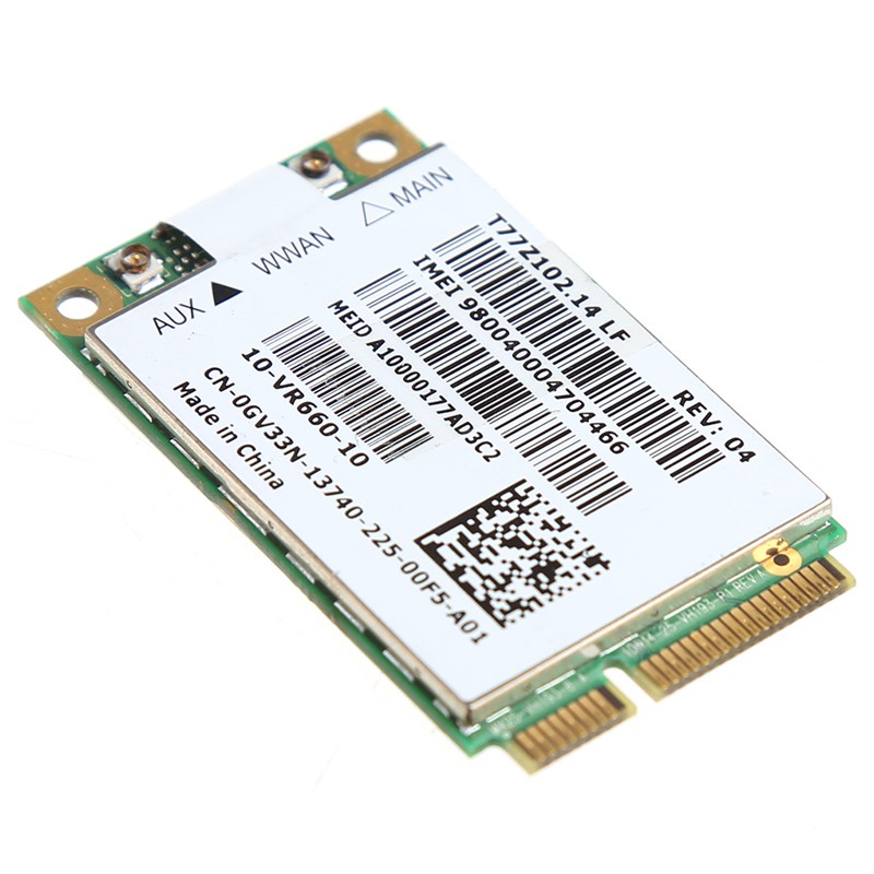 Wireless 3G WWAN Gobi2000 Mobile Broadband Network Card ...