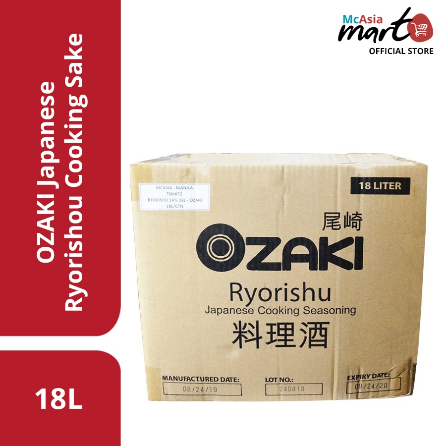OZAKI COOKING SAKE RYORISHOU 18L Shopee Philippines