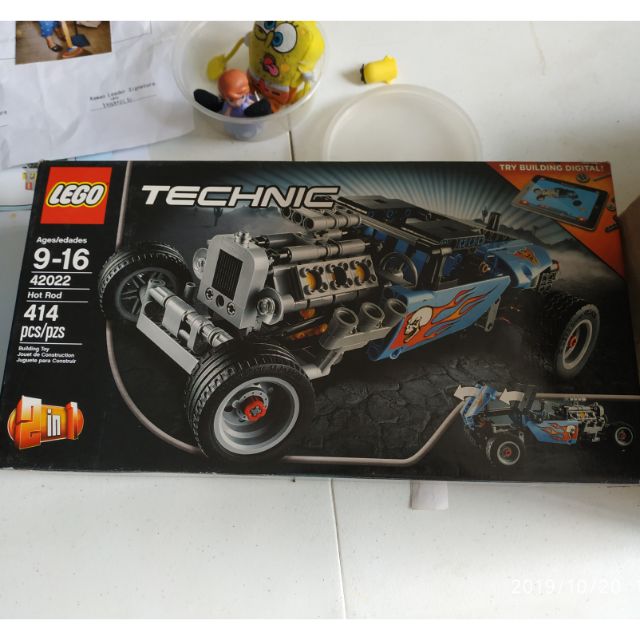 lego technic hot rod 42022