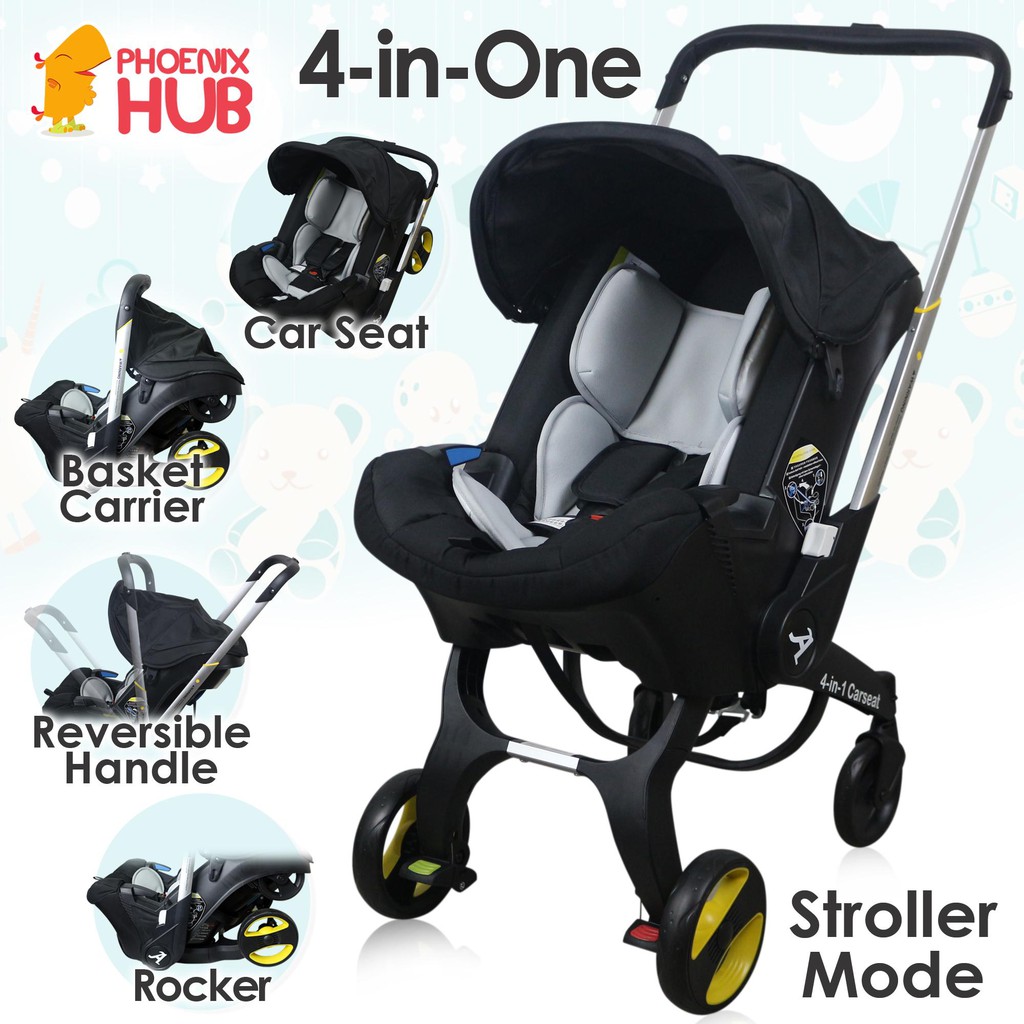 car seat and stroller in one