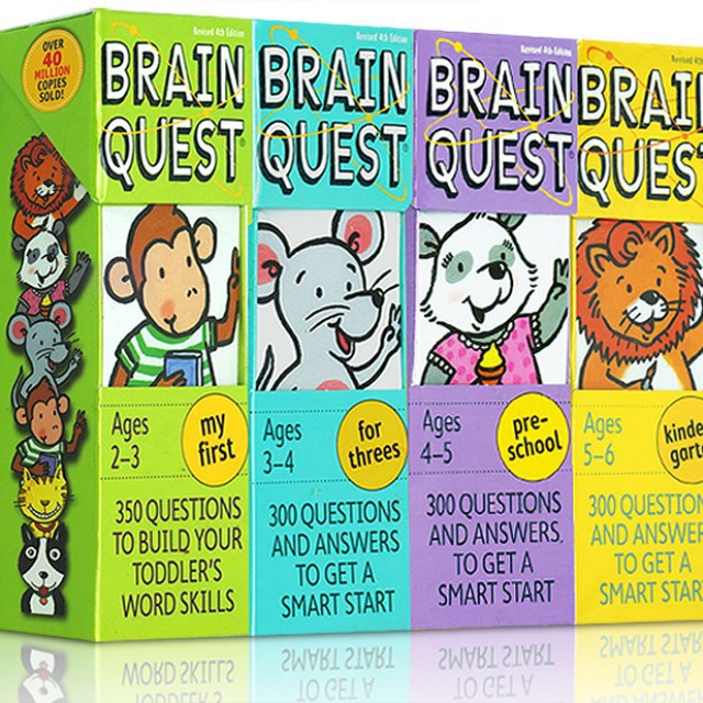 Brain Quest brand new (ages 2-6) Singles | Shopee Philippines