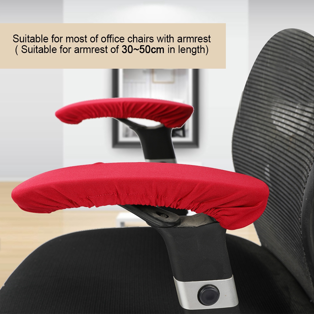 Hengyu One Pair Elastic Stretchable Office Chair Armrest Covers