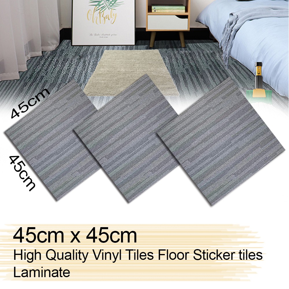 Selfadhesive 45cm x 45cm High Quality Vinyl Tiles Floor Sticker tiles