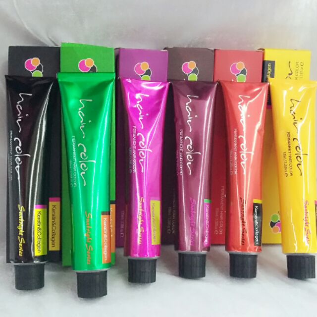 Download Sun bright permanent hair color 100ml | Shopee Philippines