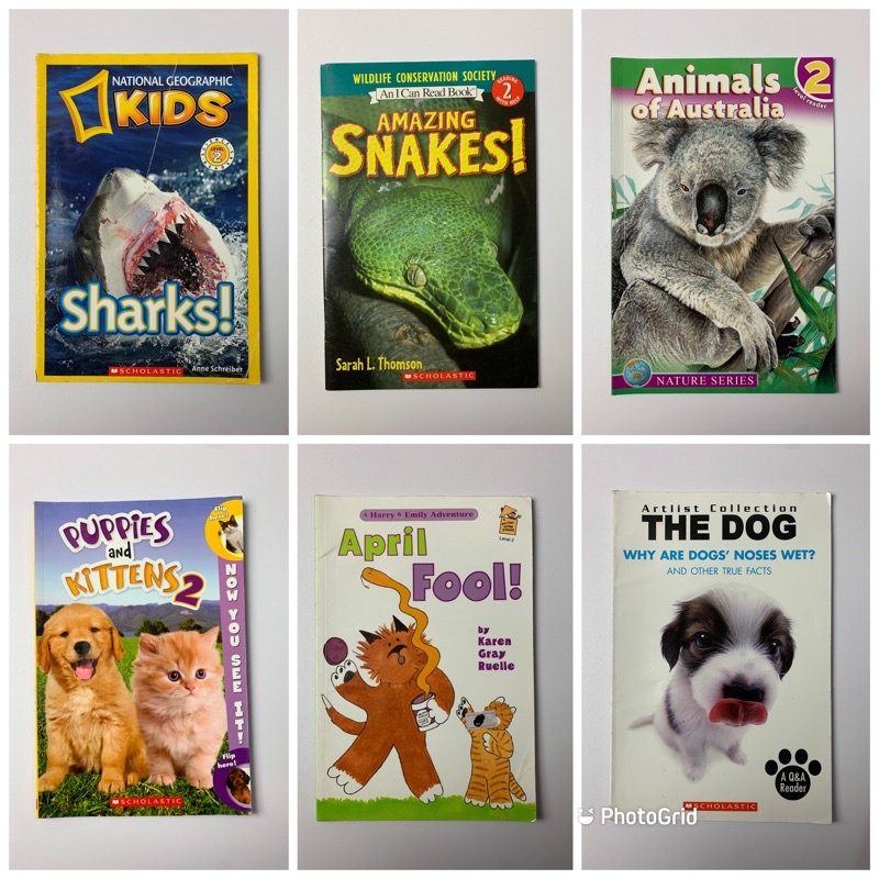 Download SCHOLASTIC READING BOOKS FOR NEW READERS / Sharks / Snakes ...