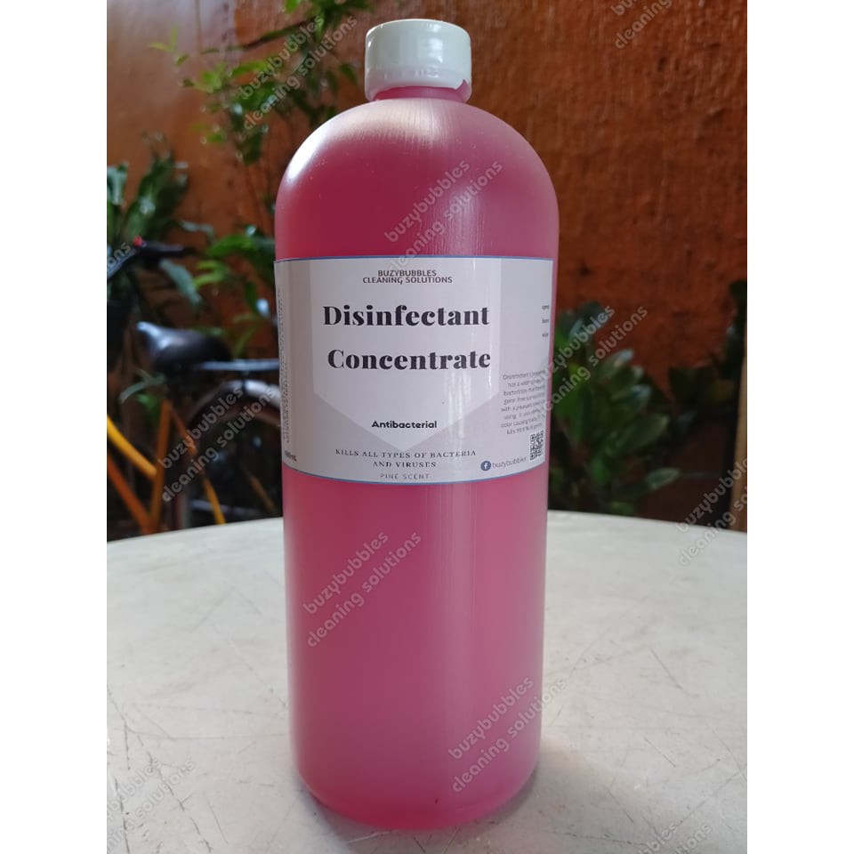 Quatbased Disinfectant Concentrate 1 Liter kills 99 bacteria for