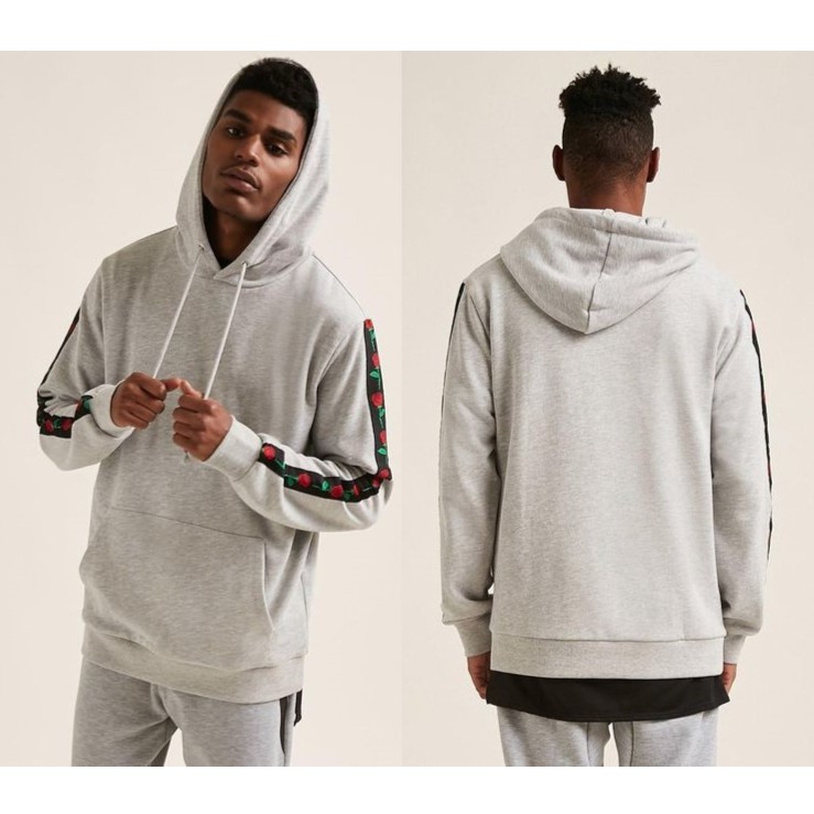 forever 21 rose hoodie