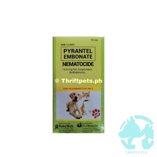 Nematocide Pyrantel Embonate 15ml and 60ml