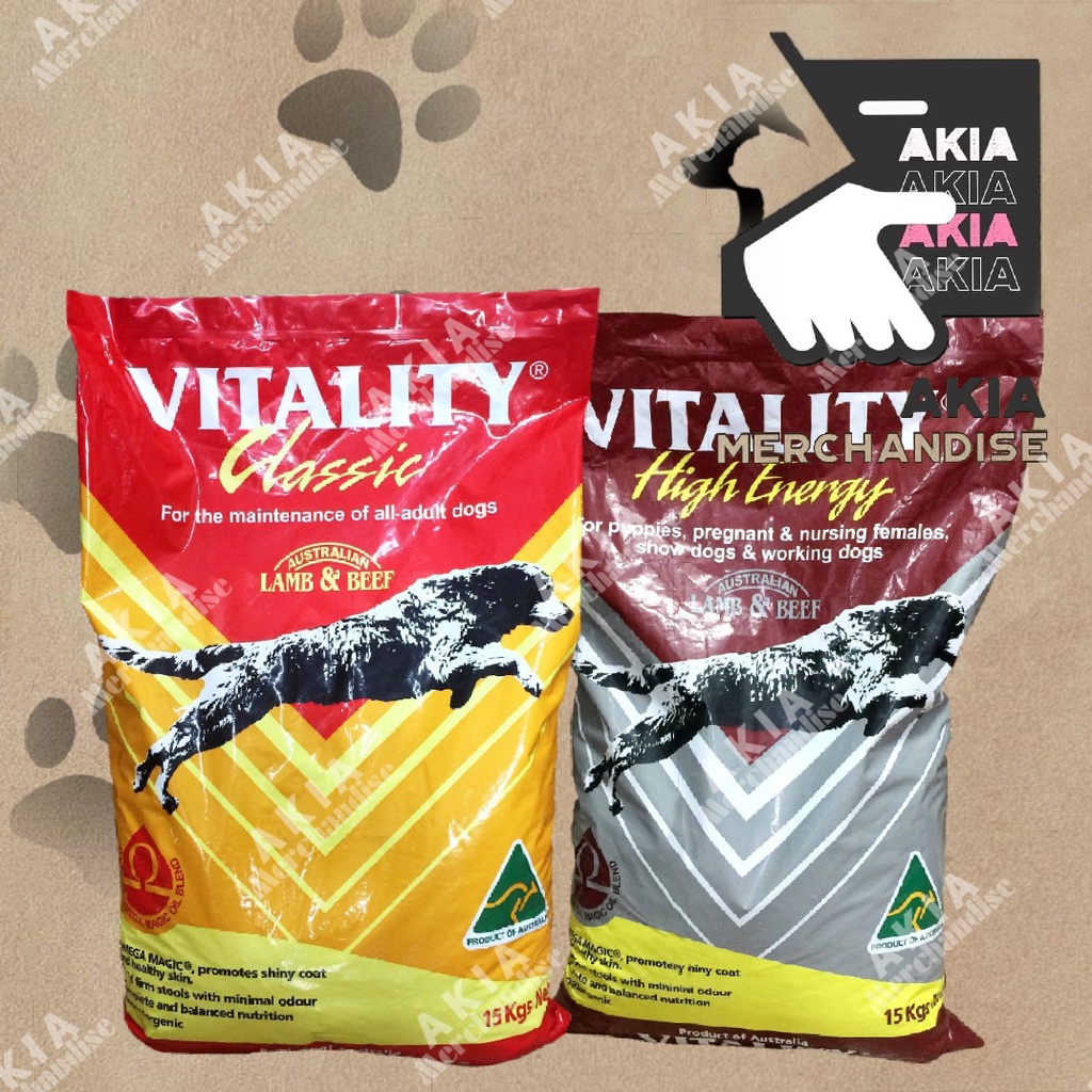 VITALITY High Energy Puppy / Classic Adult (15kg/8kg) Shopee Philippines