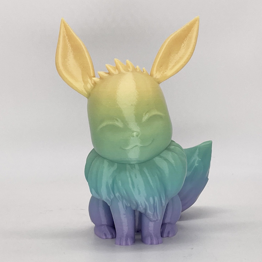 Hdt2022 2 Rolls Rainbow PLA 3D Printing Filament 1.75mm 1 Roll For Children Creative Model Materia
