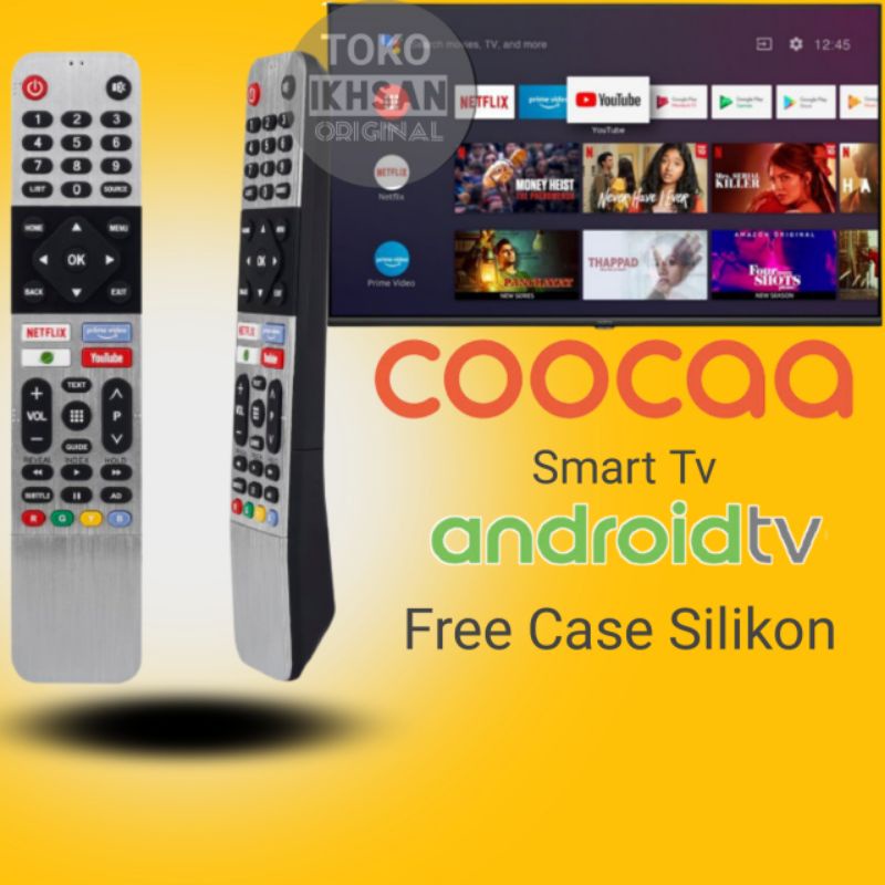Coocaa Smart Android Tv Remote | Shopee Philippines