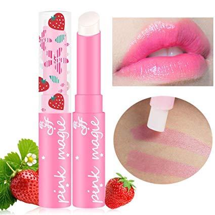 Magic Pink Lipbalm (Strawberry) | Shopee Philippines