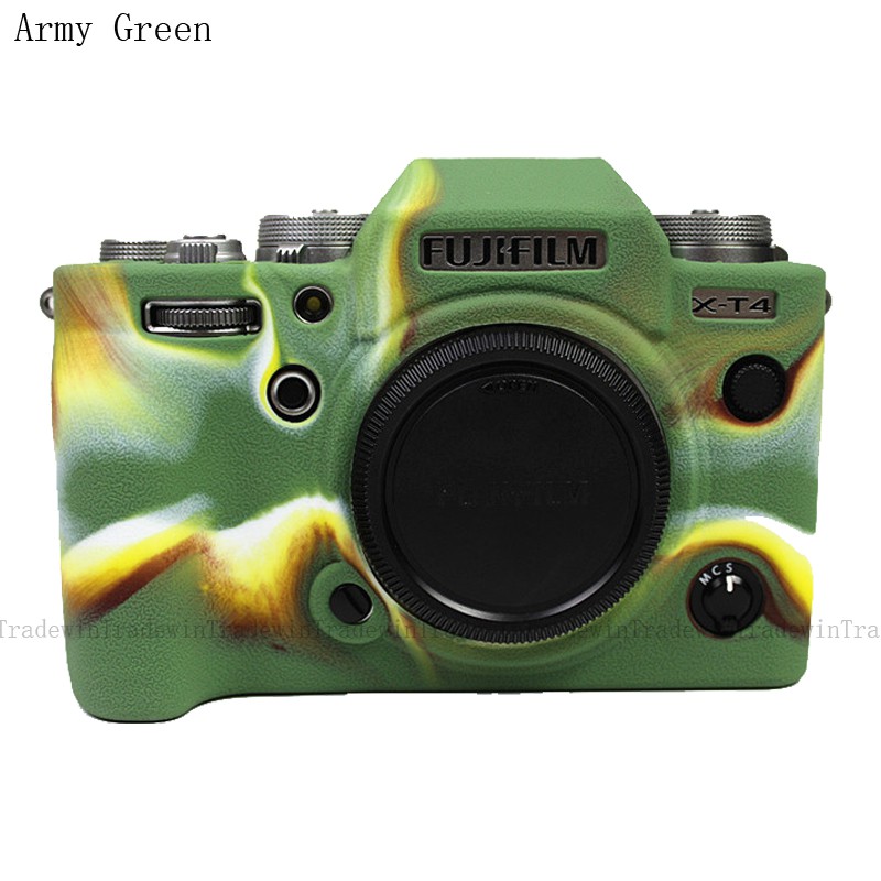 Silicone Rubber Camera Body Case Cover For Fujifilm XT4 X-T4 | Shopee ...