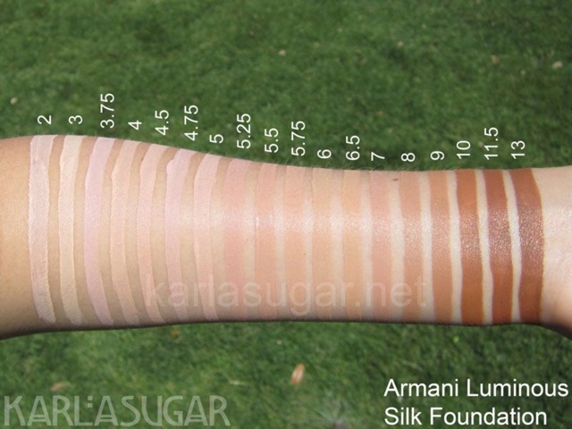 armani luminous foundation