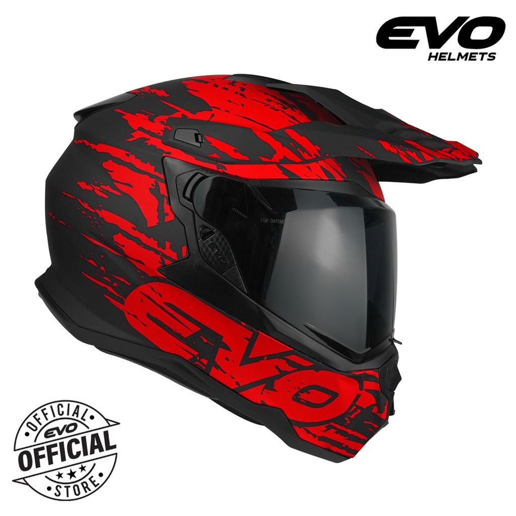 EVO DX7 Arsenal Dual Sport Full Face Helmet Shopee Philippines