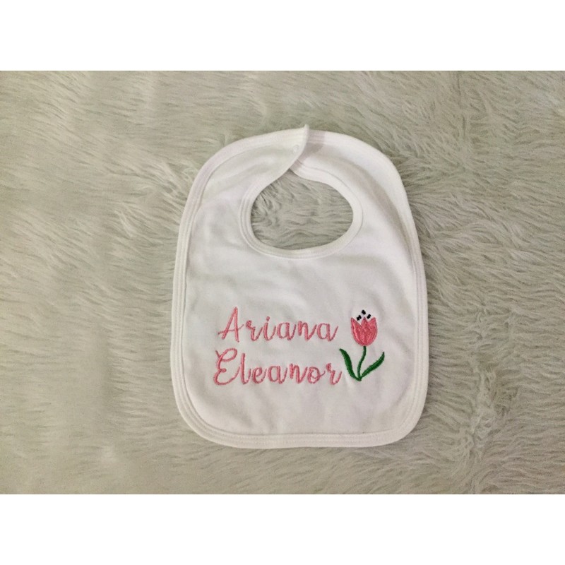 personalized silicone bib