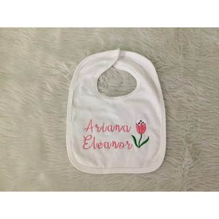 custom baby bibs embroidered