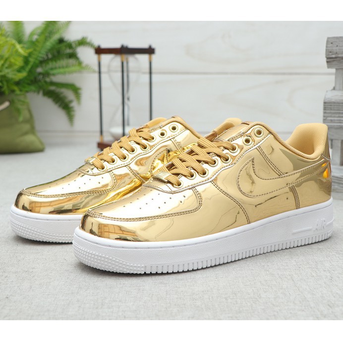 womens air force 1 gold