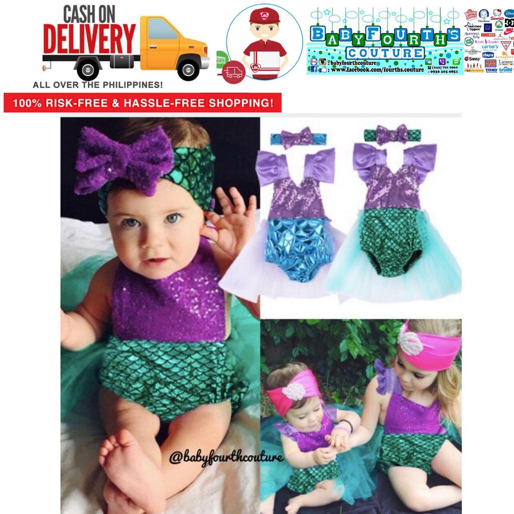 mermaid costume baby