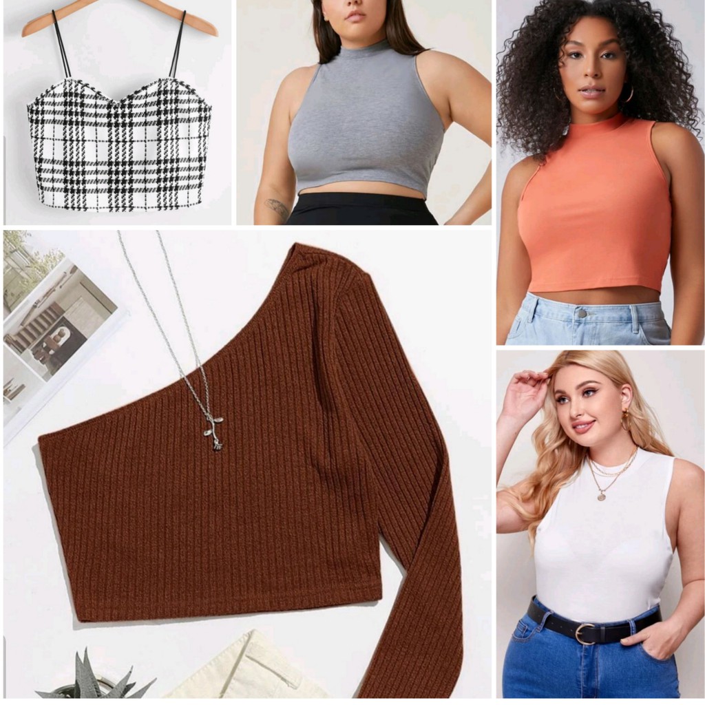 Curve Crop Tops