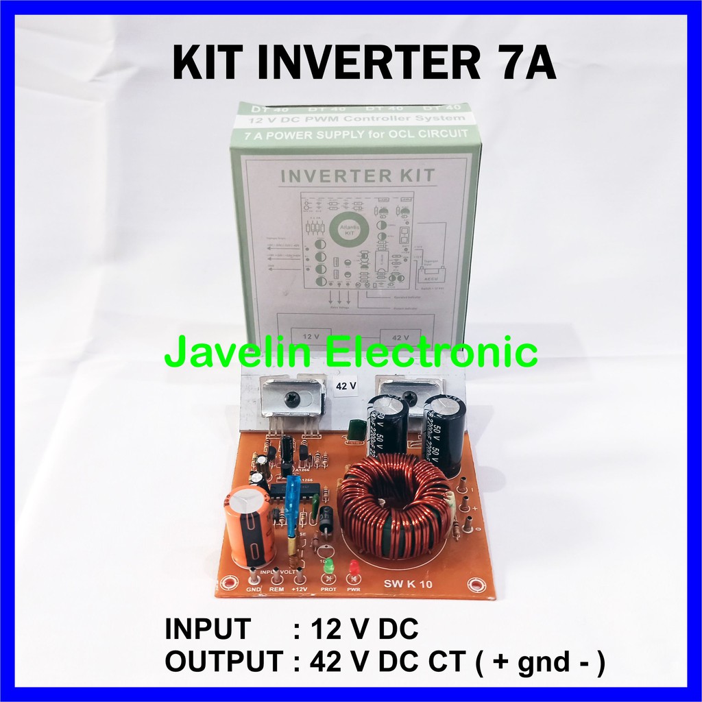 Dc 12 Volt To Dc 42 Volt Ct Inverter Kit - 12v Dc To 42v Dc Converter ...
