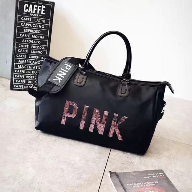 LJE PINK Travel Bag Shopee Philippines