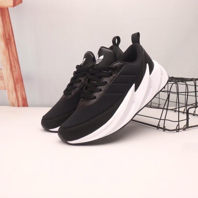 adidas leather running shoes