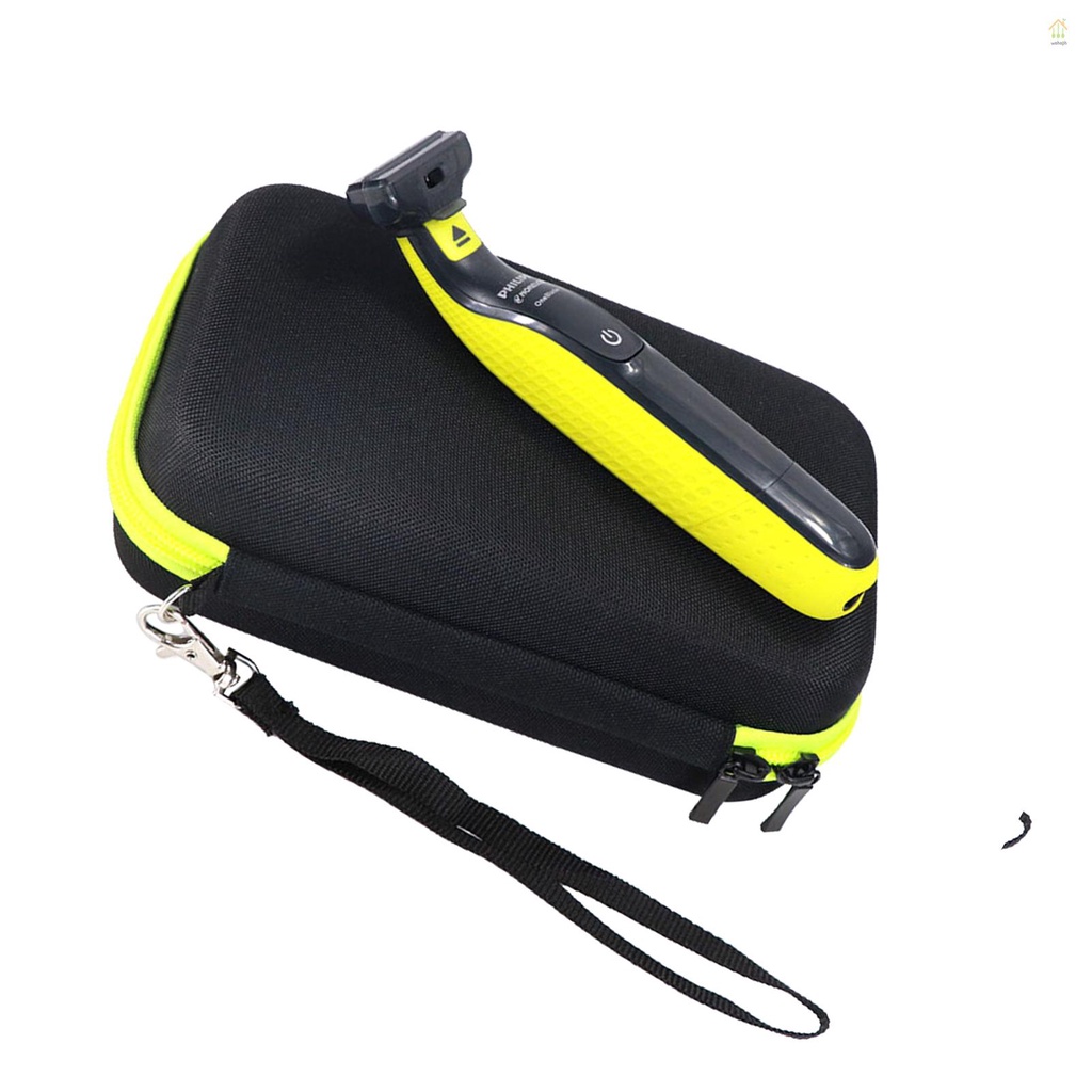 Storage Case for Philips Shaver, EVA Portable Case Electric Trimmer Shaver Travel Case Protective Cover Storage Bag for Philips One Blade QP2530/2520