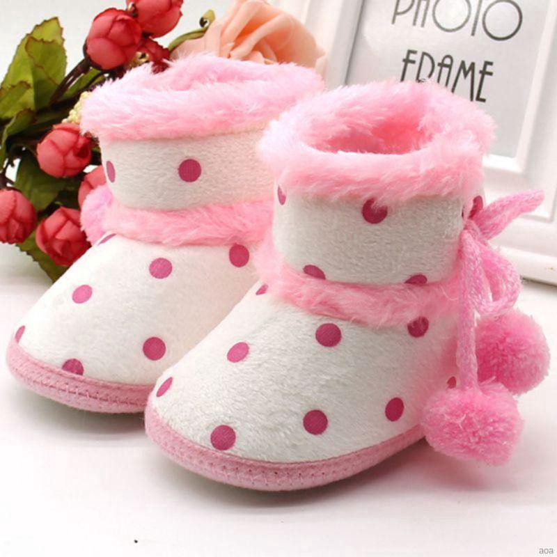 baby girl winter boots size 3