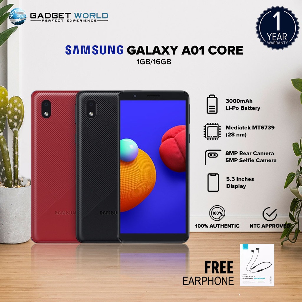 samsung galaxy a01 earphones