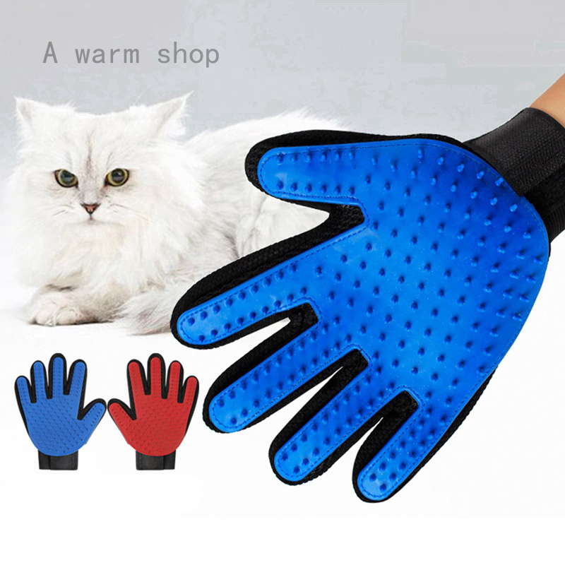 hand mitt dog brush